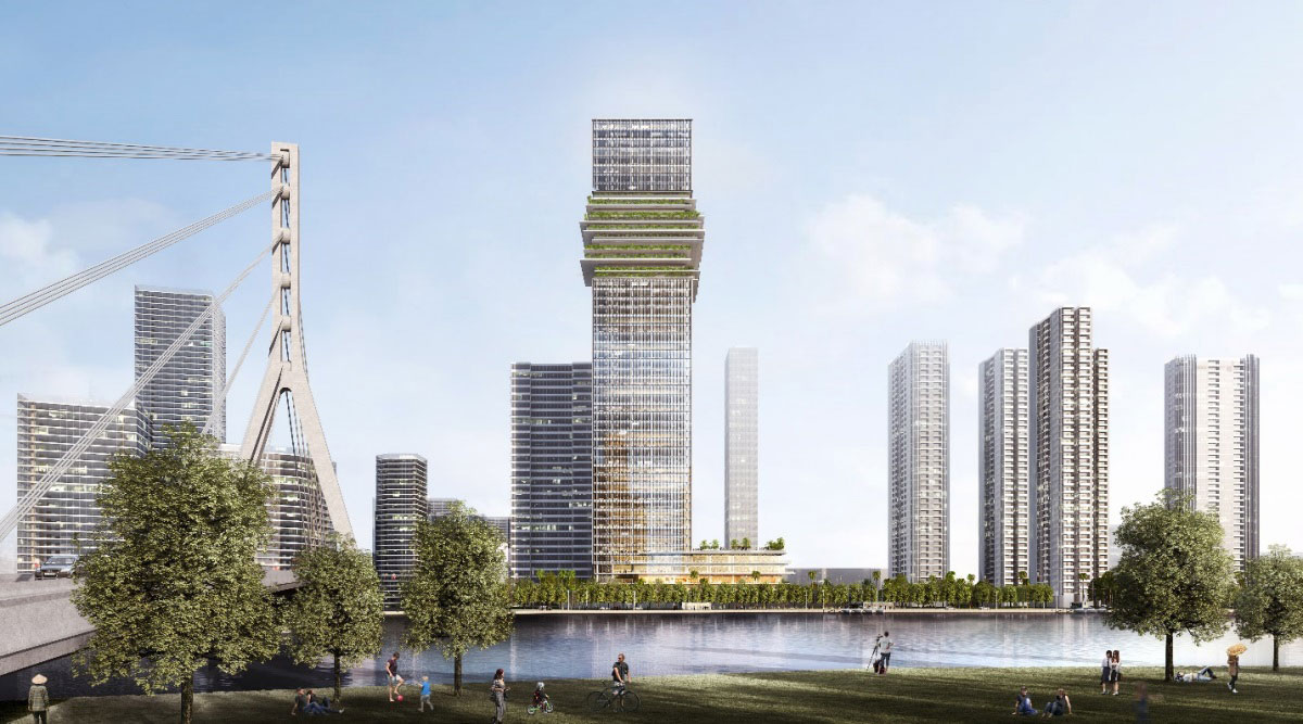 phoi-canh-the-sun-tower-1 Masterise Homes khởi công tòa tháp văn phòng tại trung tâm TP.HCM